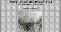 Desktop Screenshot of entomologieforensique.ch